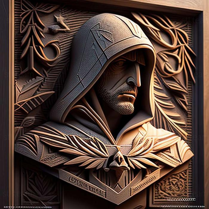 3D model Ezio Auditore da Firenze Assassins Creed series (STL)